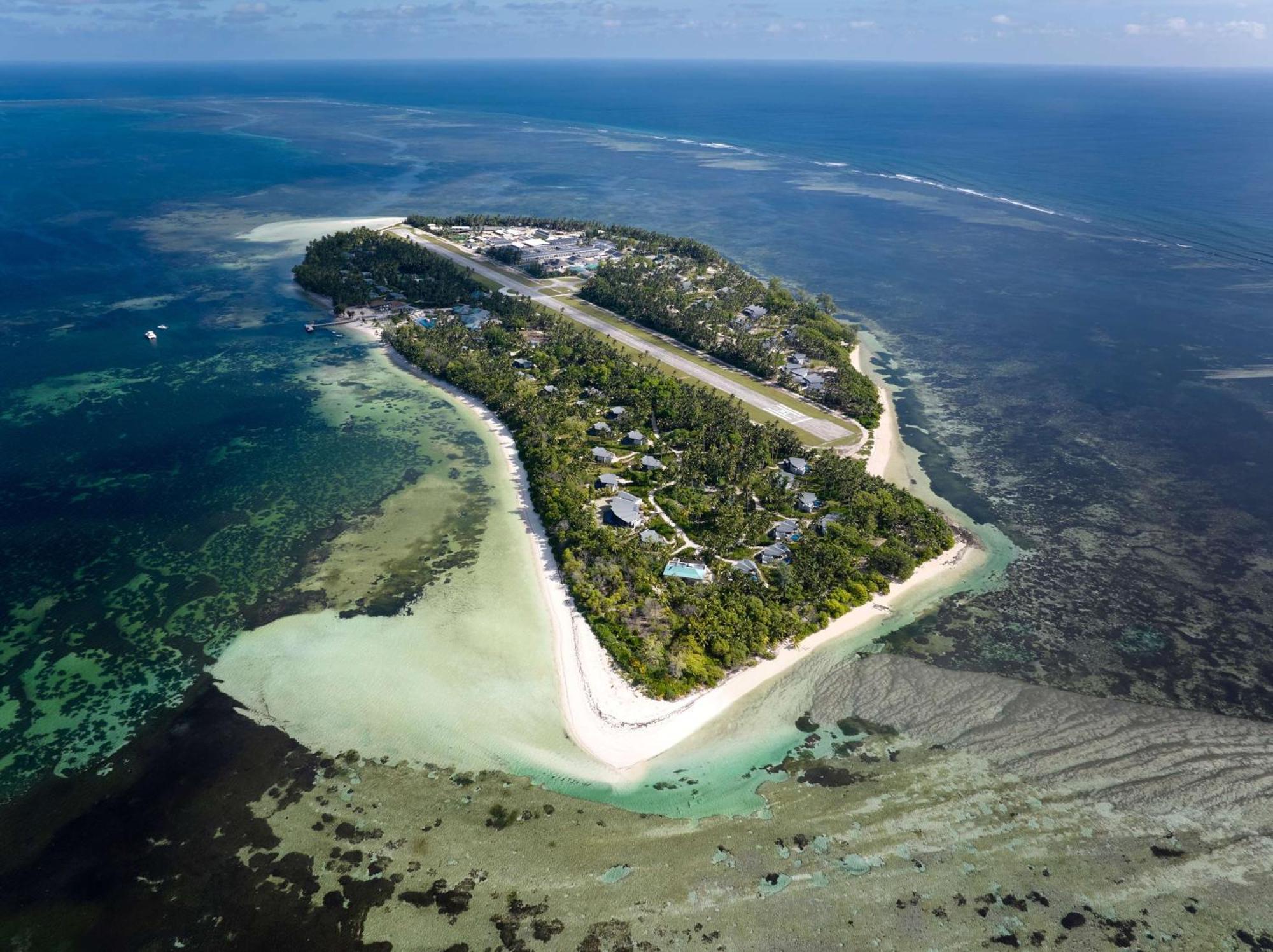 Waldorf Astoria Seychelles Platte Island Hotel Bagian luar foto