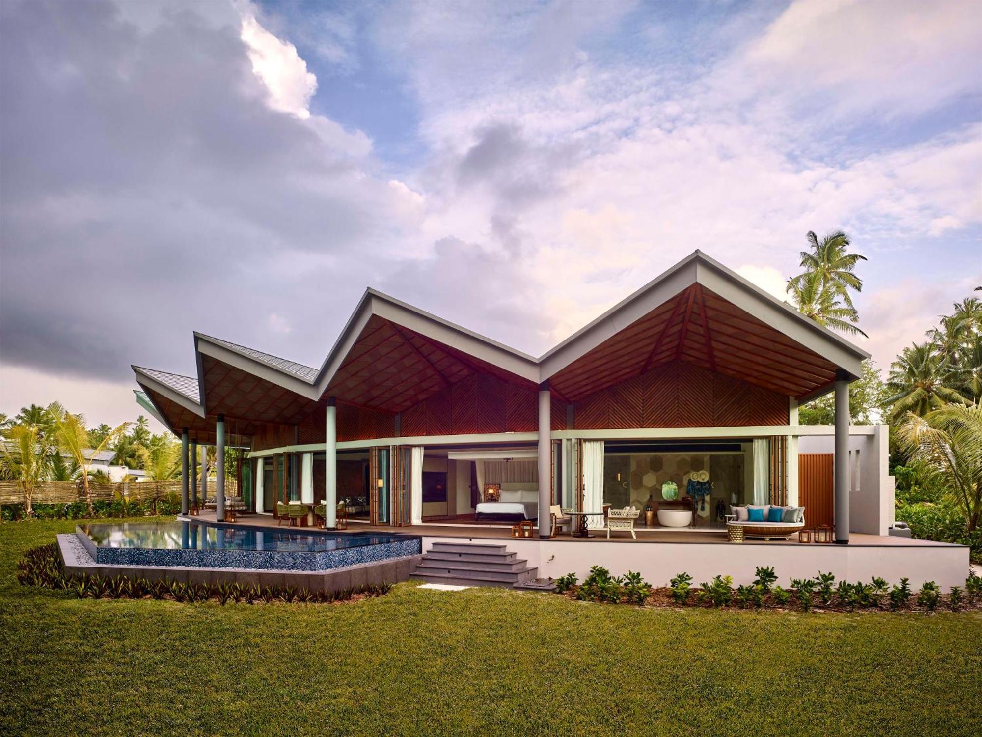Waldorf Astoria Seychelles Platte Island Hotel Bagian luar foto