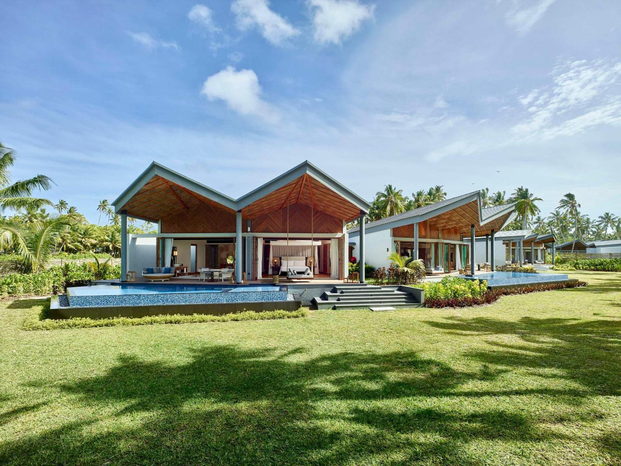 Waldorf Astoria Seychelles Platte Island Hotel Bagian luar foto