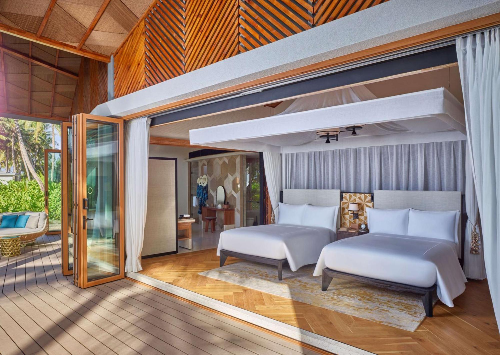 Waldorf Astoria Seychelles Platte Island Hotel Bagian luar foto