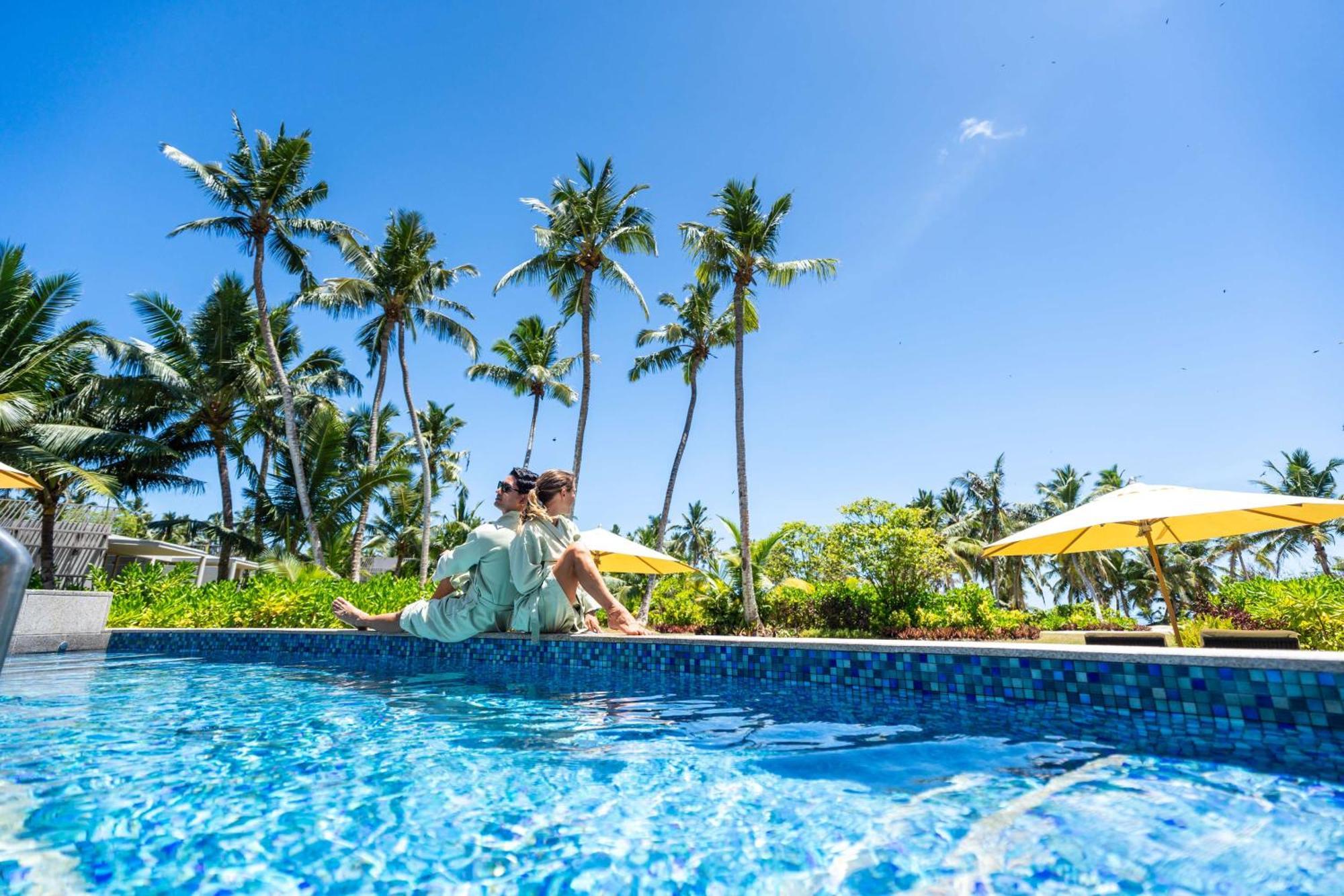 Waldorf Astoria Seychelles Platte Island Hotel Bagian luar foto
