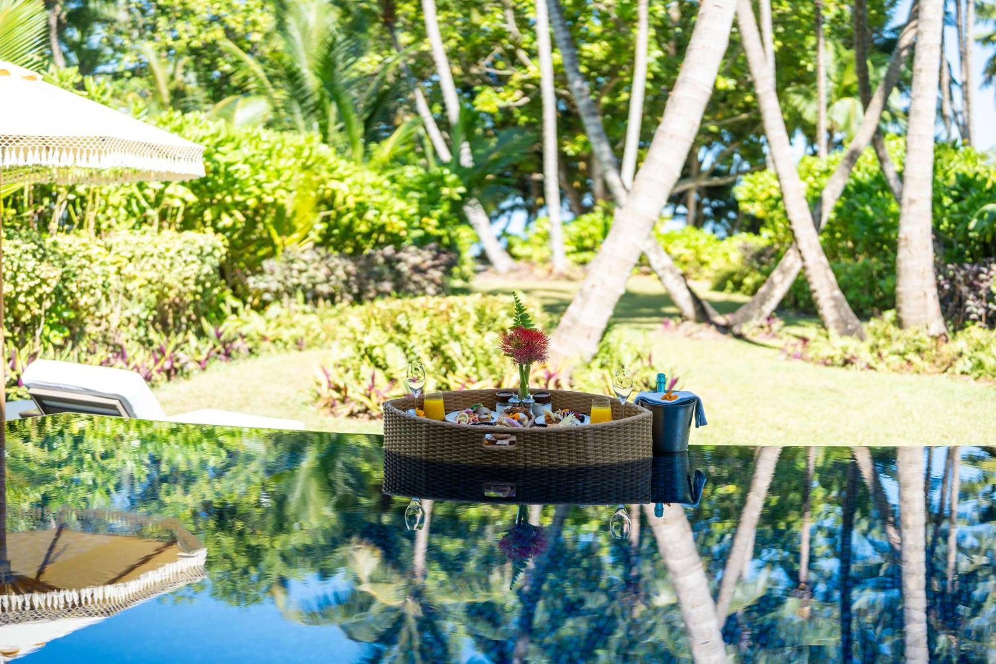 Waldorf Astoria Seychelles Platte Island Hotel Bagian luar foto